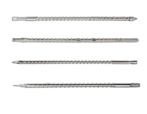 Injection moldings screw