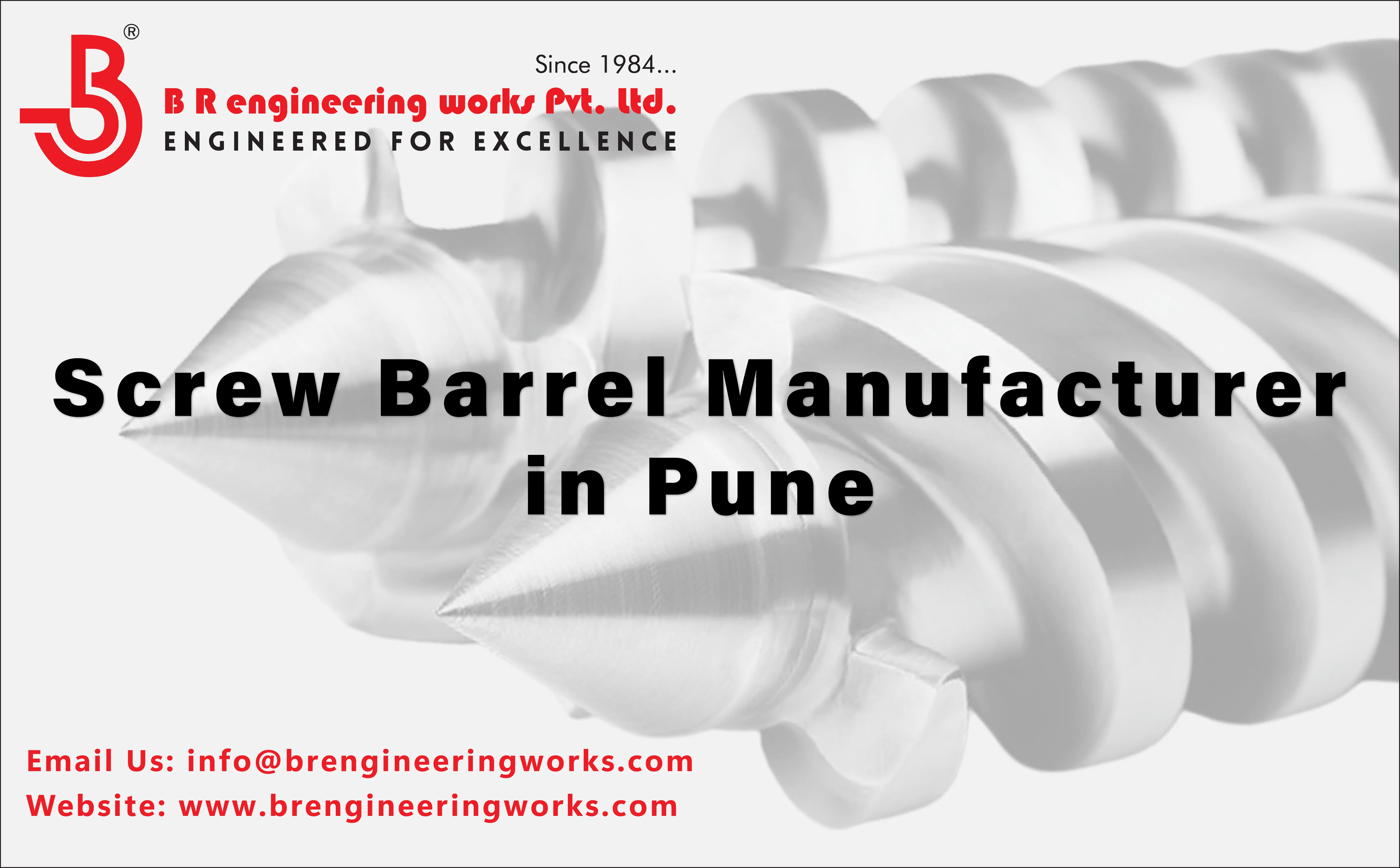 Screw​‍​‌‍​‍‌​‍​‌‍​‍‌ Barrel Manufacturer in Pune | BR